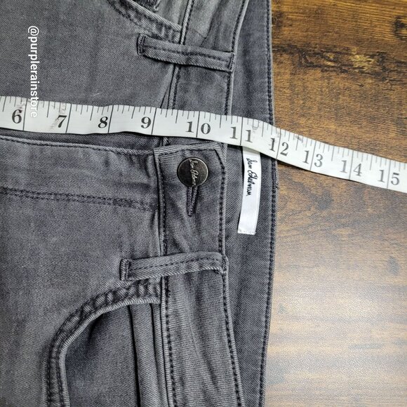 Sam Edelman Jeans 28 The Stiletto High Rise Skinny Charcoal Wash Stretch Denim - Picture 7 of 10
